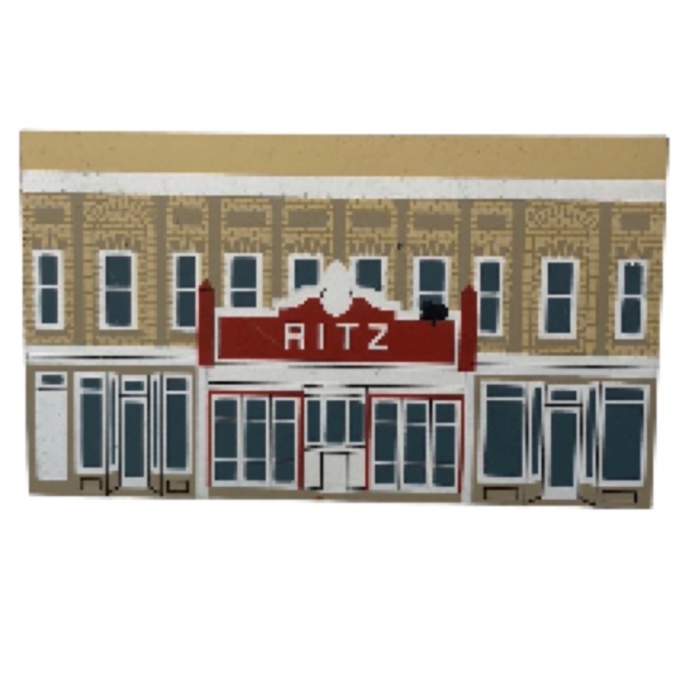 Cat’s Meow 1994 Ritz Theater, Series XII Shelf Sitter 6" x 3.5" x .75"